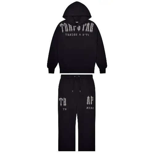 black trapstar tracksuit